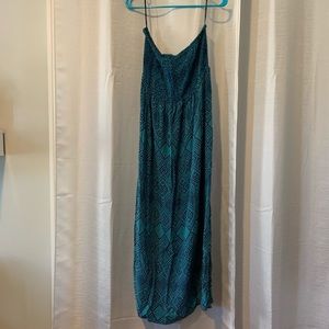 Forever 21 strapless maxi dress